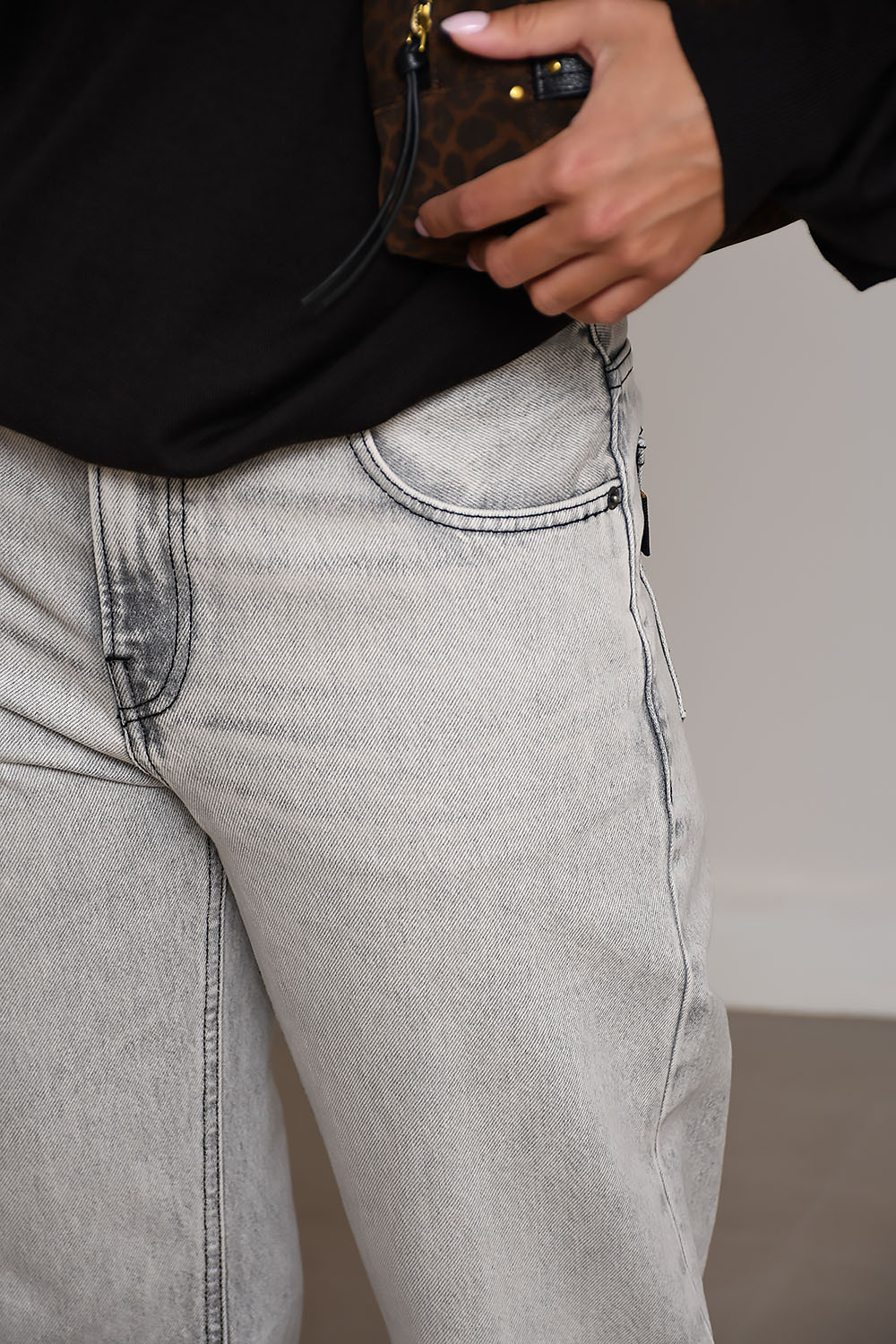 Haikure Jeans Grey