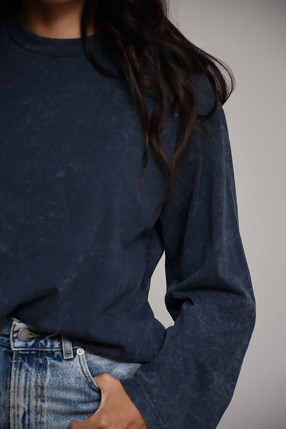 Haikure Tops Grey