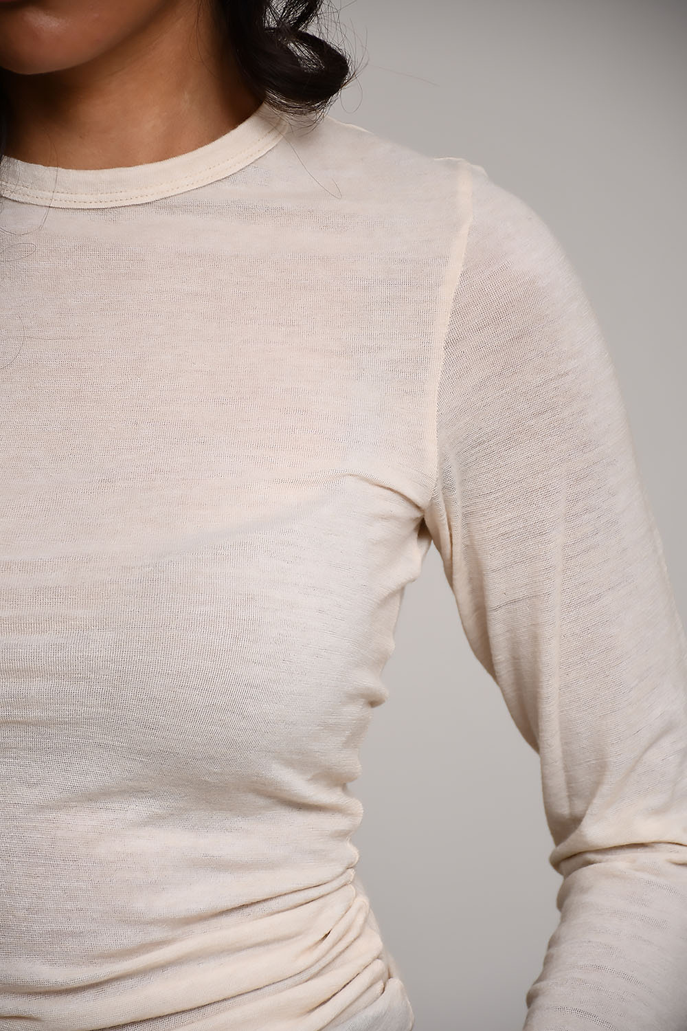 Haikure Tops Beige