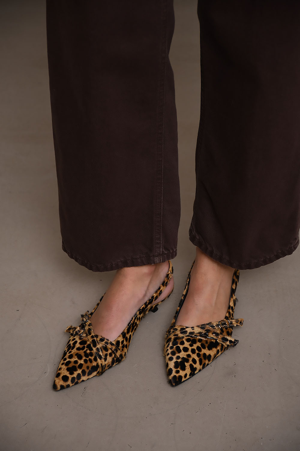 Haikure Jeans Brown