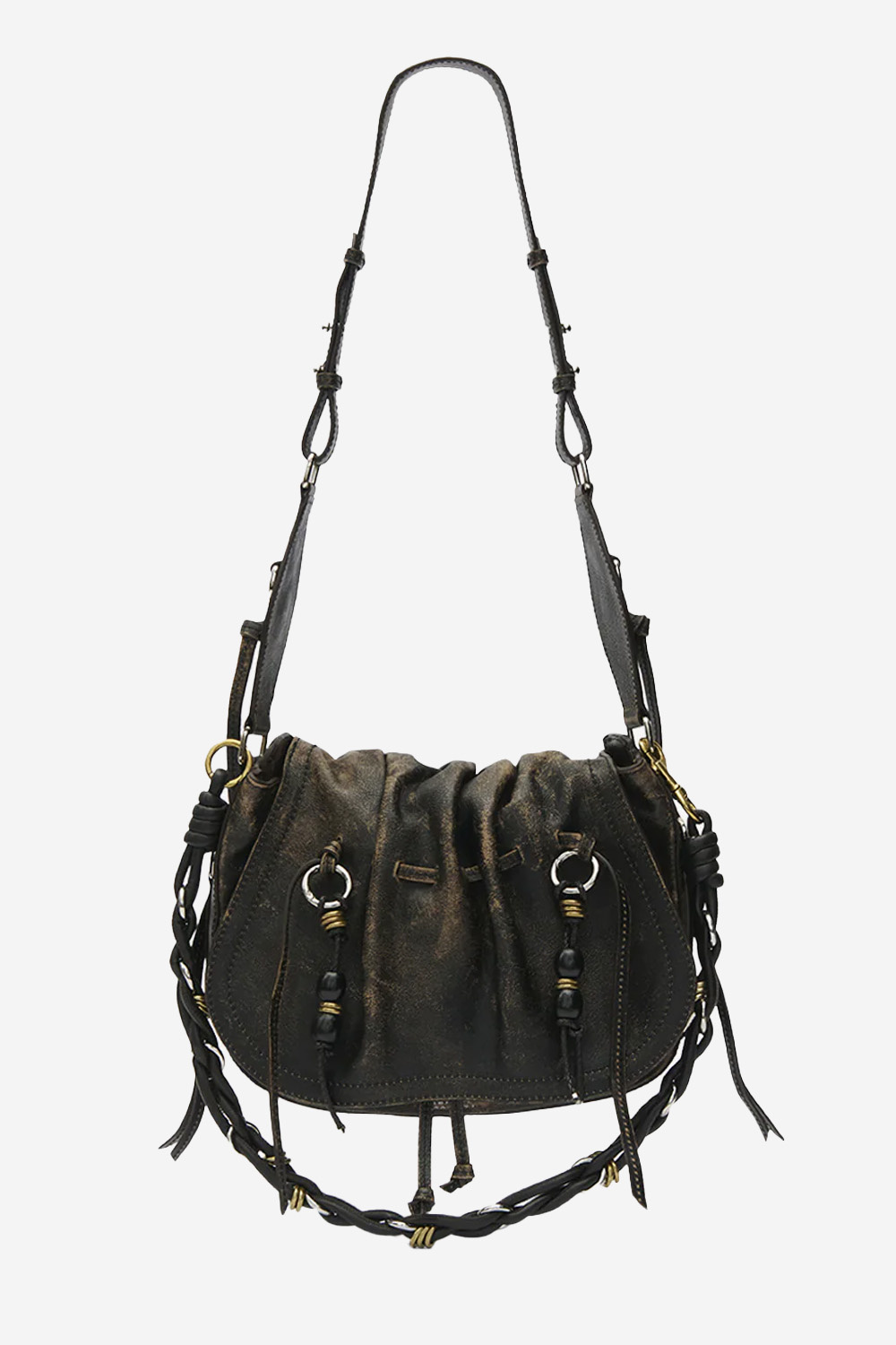 Isabel Marant Schoudertas Bruin