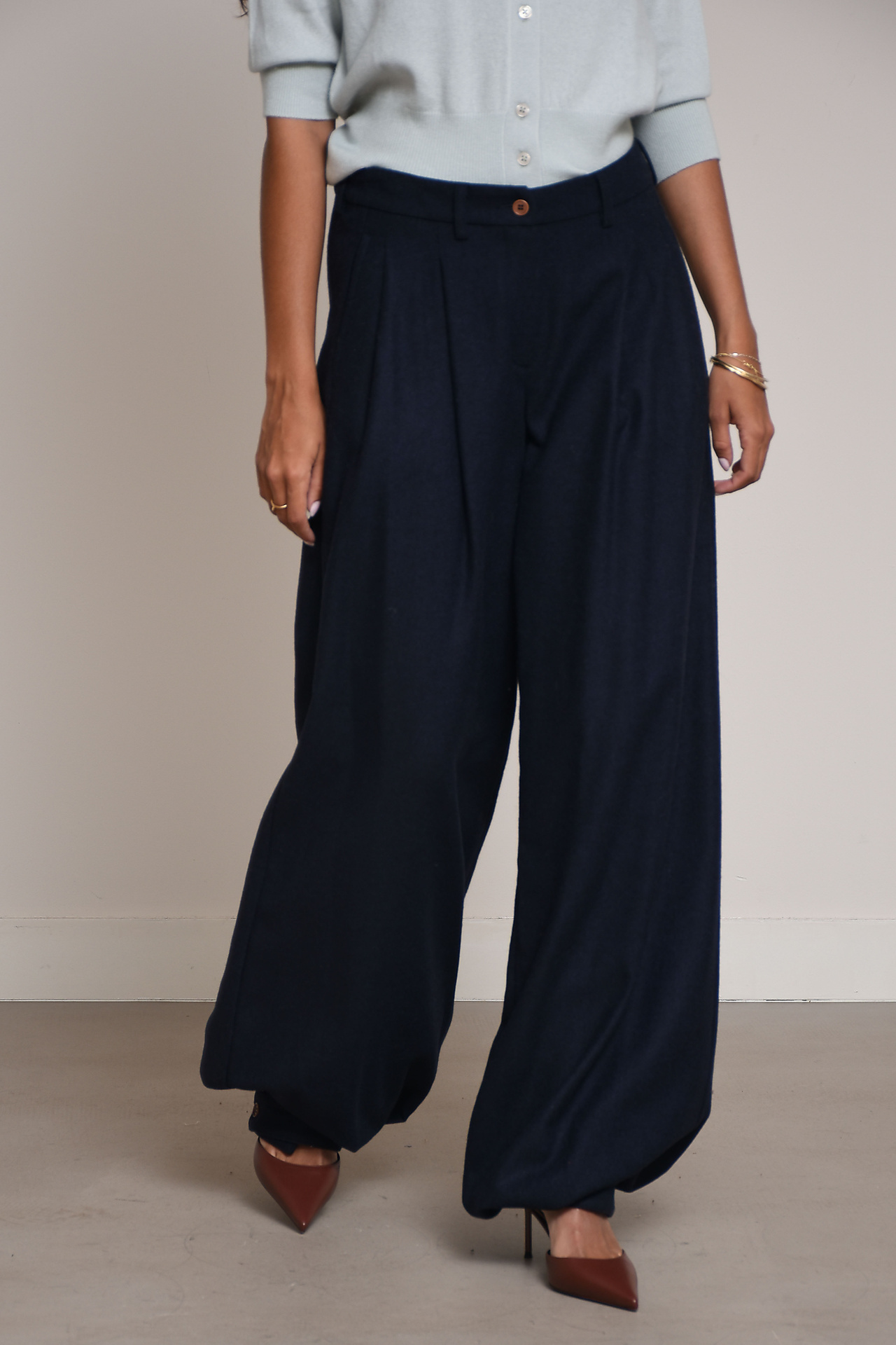 Jejia Trousers Blue