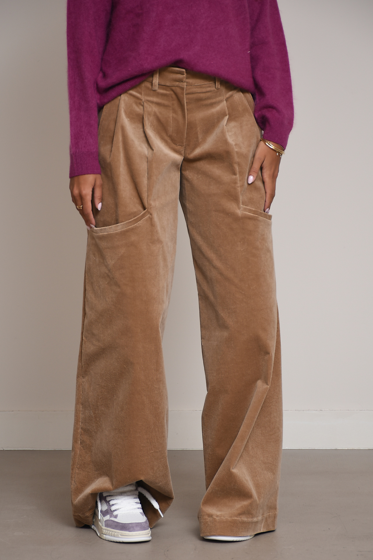 Jejia Trousers Brown