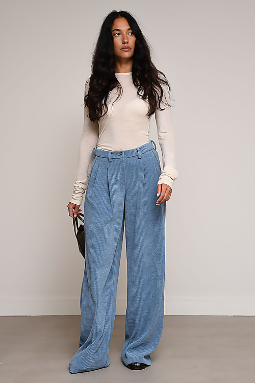 Jejia Trousers Blue