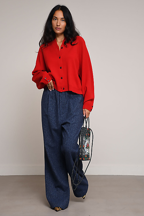 Jejia Trousers Blue
