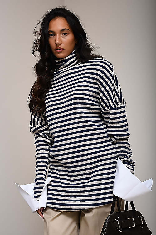Jejia Sweaters Blue