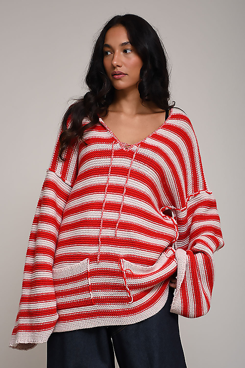 Jejia Sweaters Red