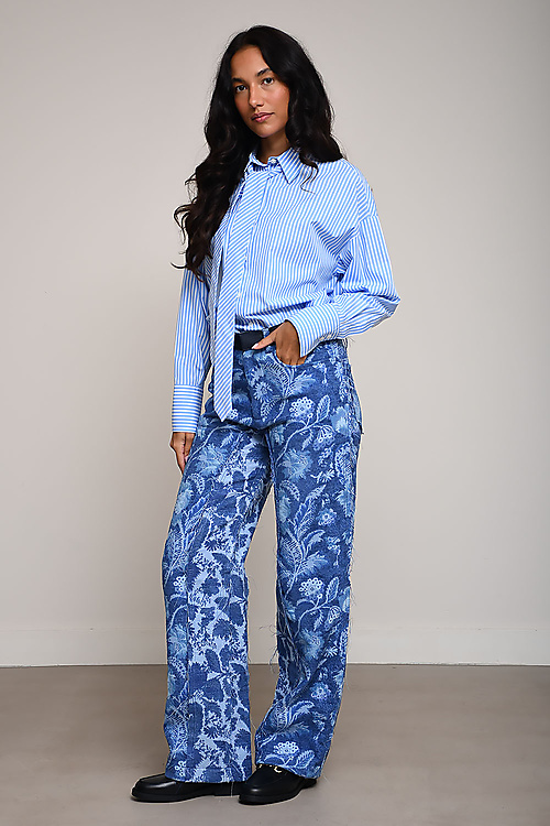Jejia Trousers Blue