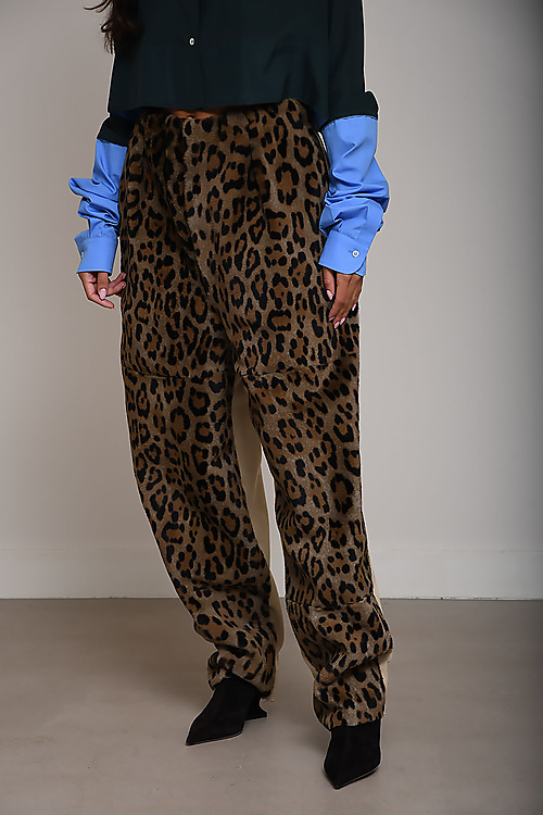 Jejia Trousers Animal print