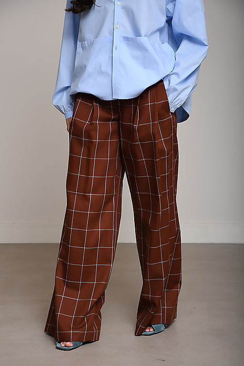 Jejia Broeken Bordeaux