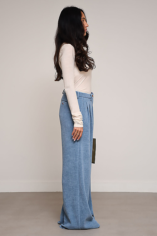 Jejia Trousers Blue