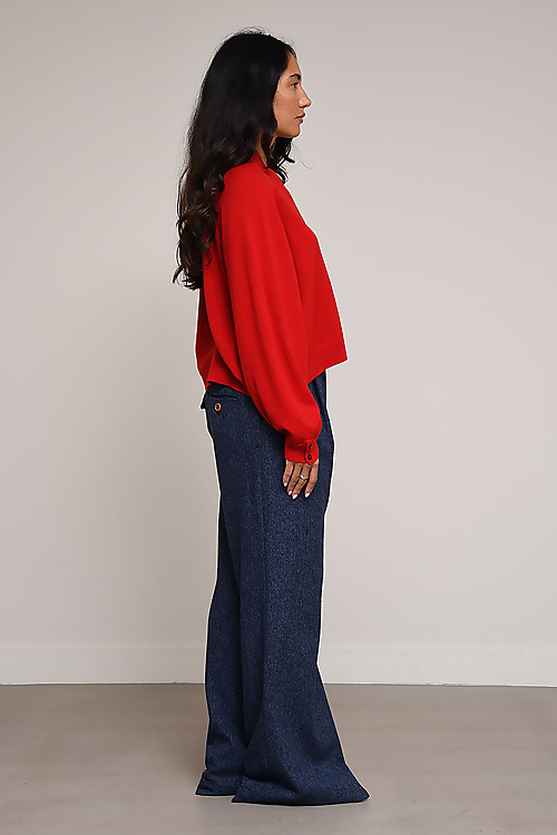 Jejia Trousers Blue