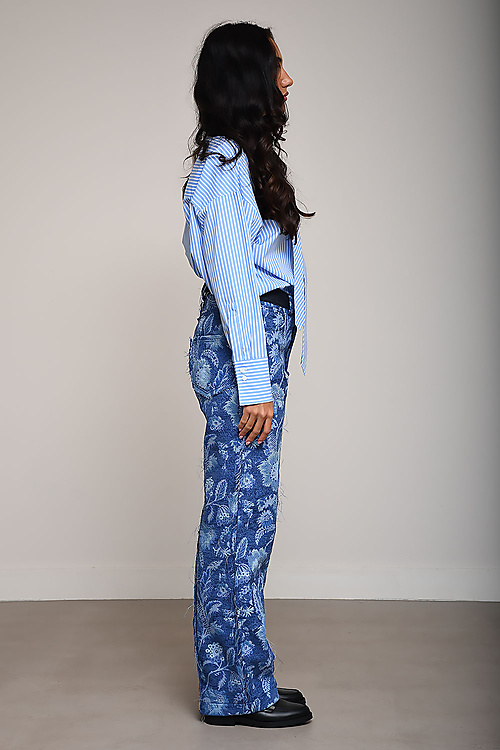 Jejia Trousers Blue