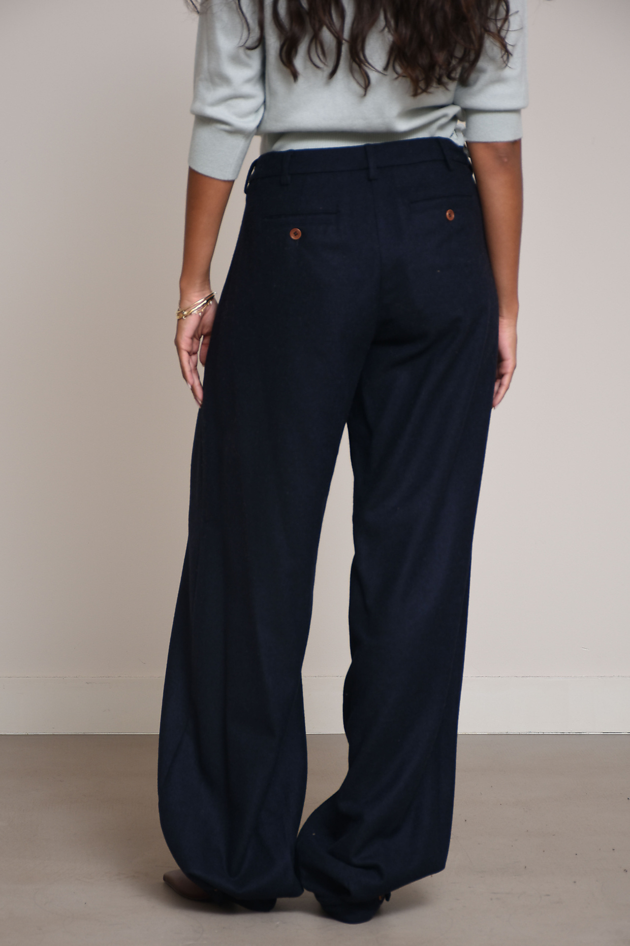 Jejia Trousers Blue