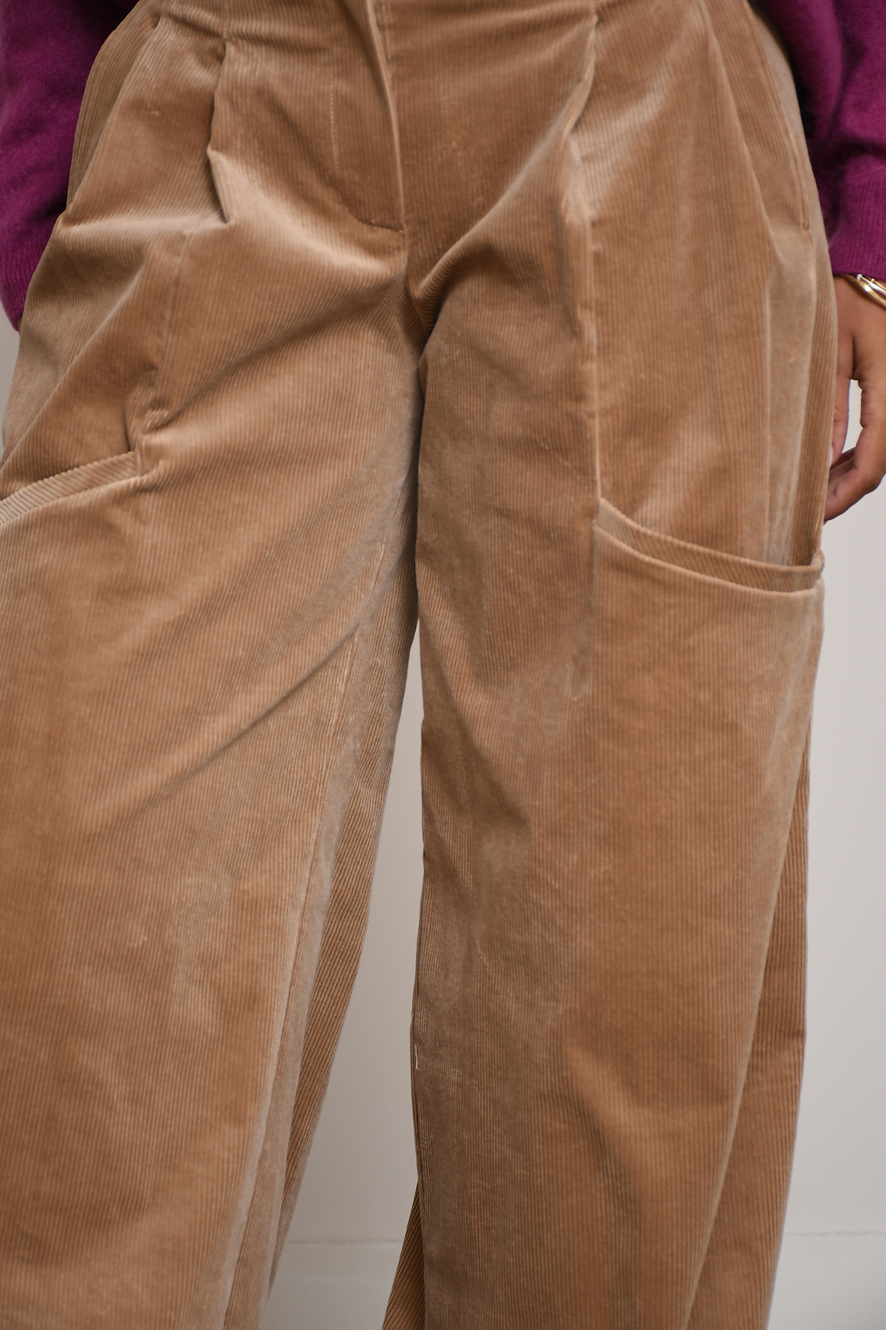 Jejia Trousers Brown