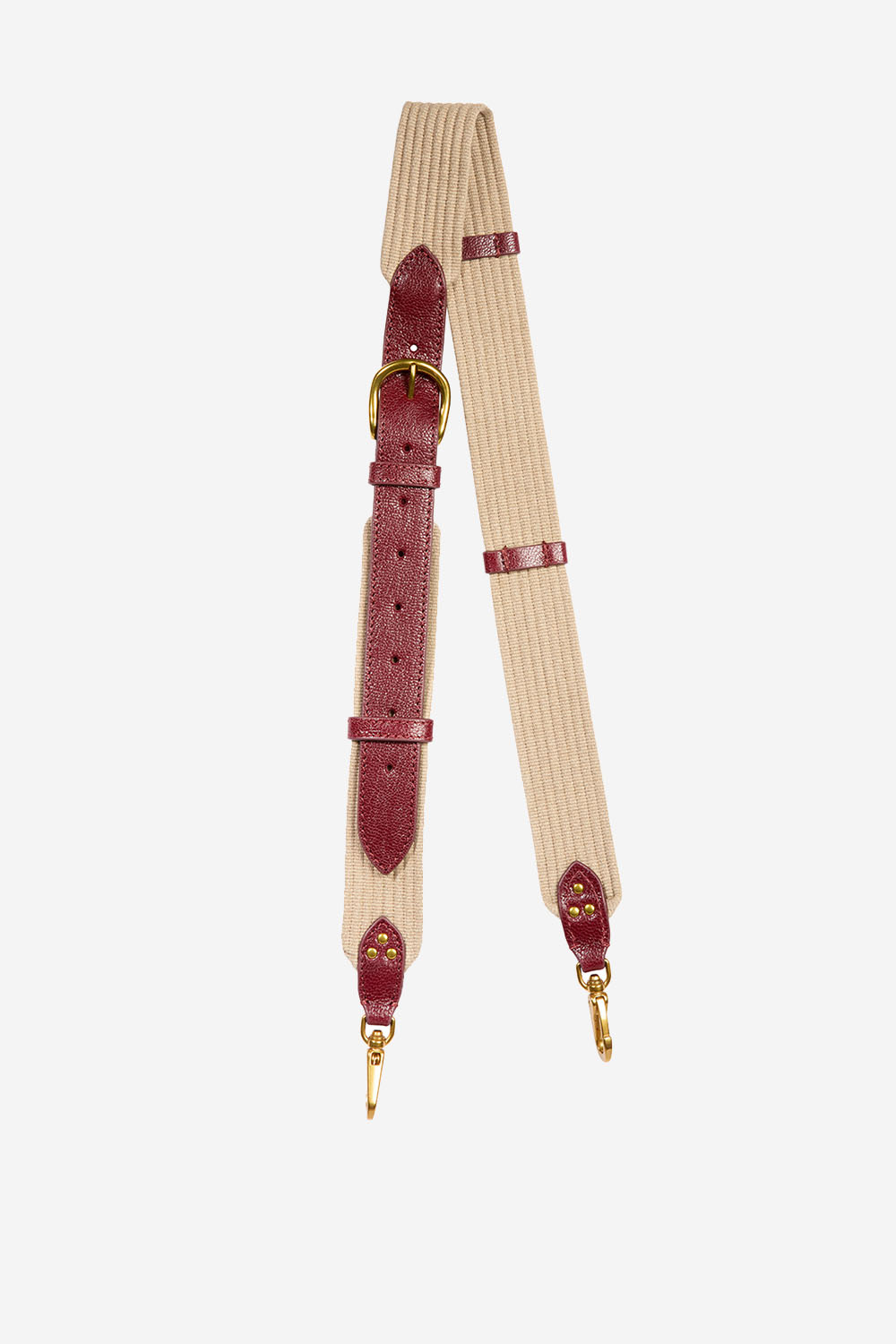 Jerome Dreyfuss Belts Bordeaux