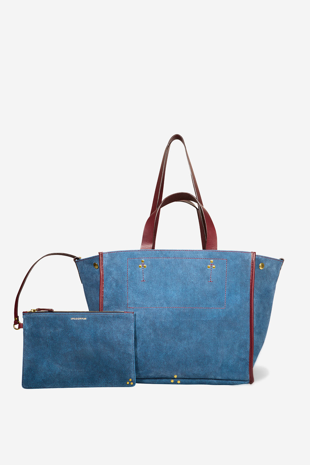 Jerome Dreyfuss Schoudertas Blauw