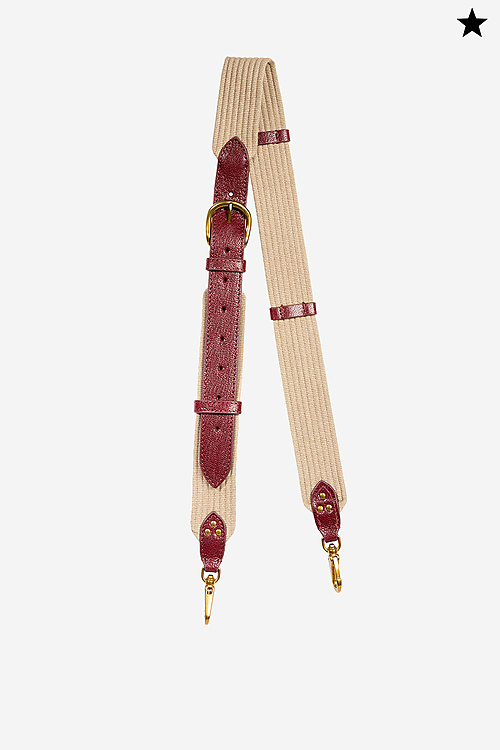 Jerome Dreyfuss Belts Bordeaux
