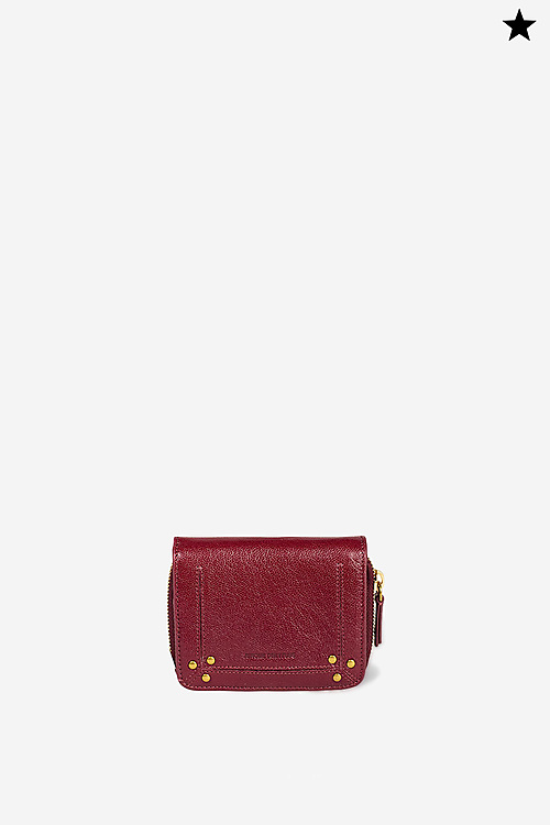 Jerome Dreyfuss Portemonnee Bordeaux