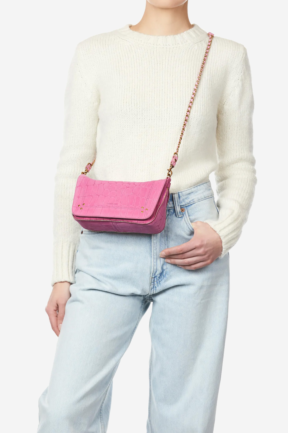 Jerome Dreyfuss Crossbody Roze