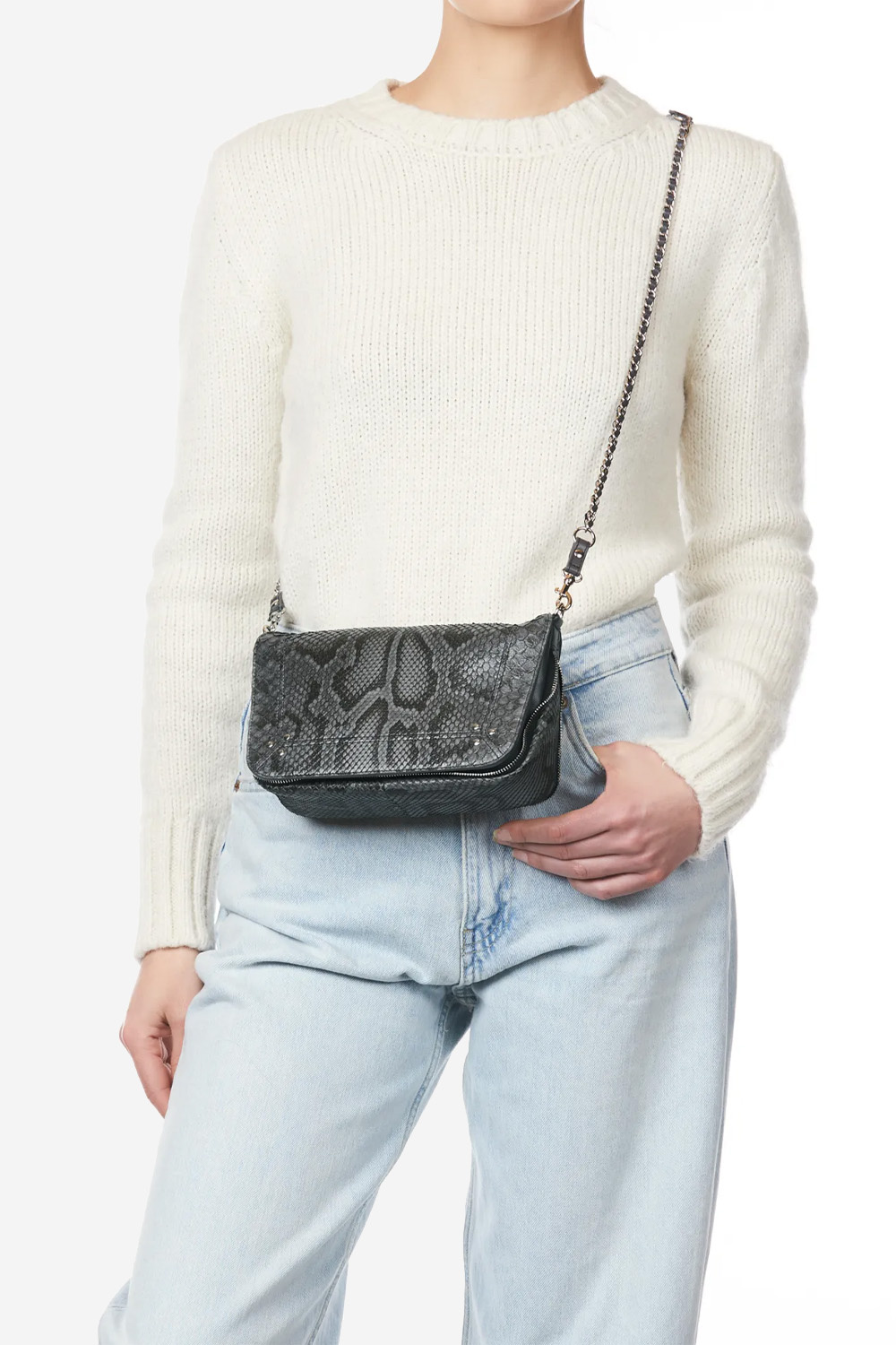 Jerome Dreyfuss Crossbody Grey