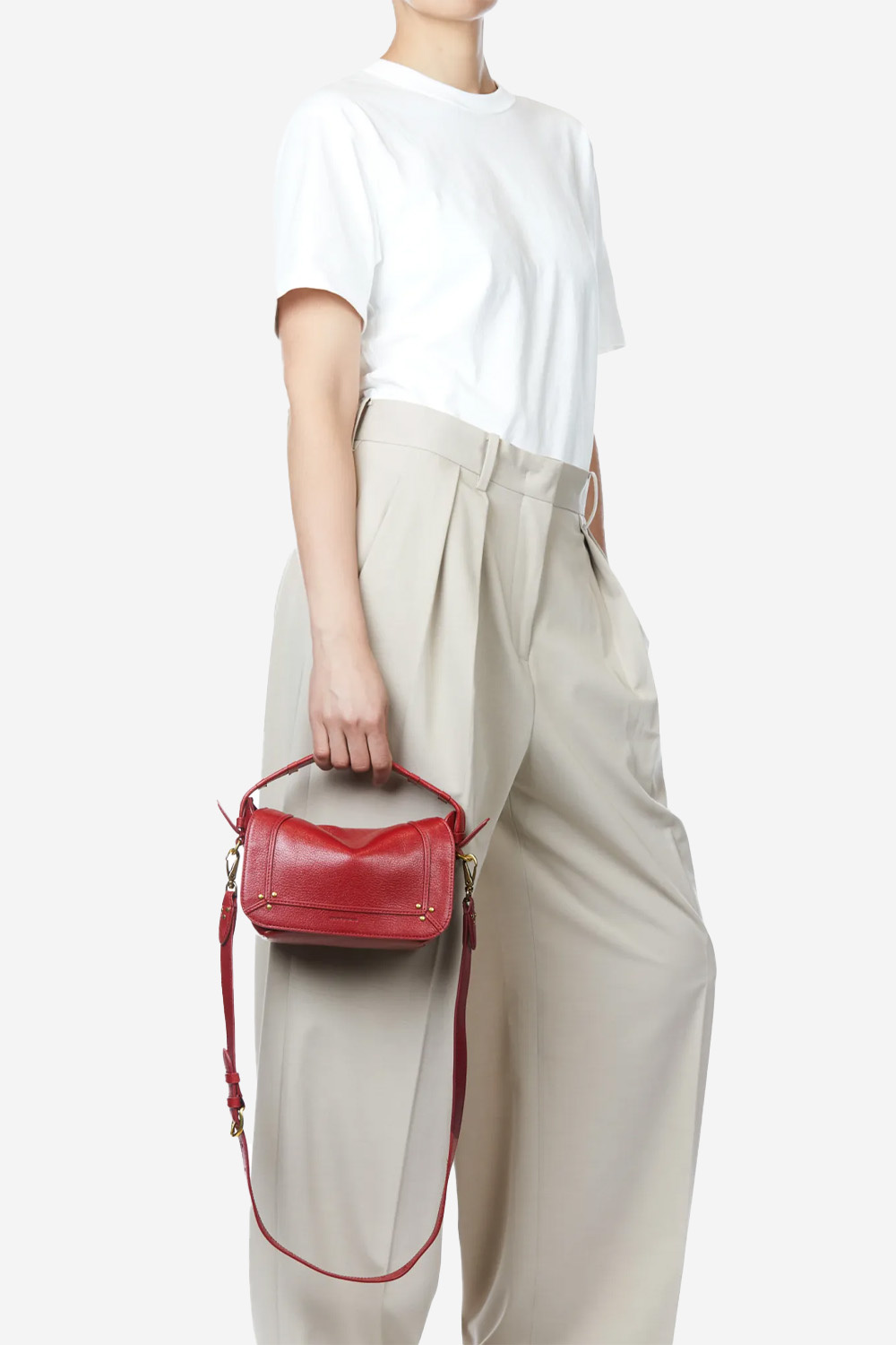 Jerome Dreyfuss Crossbody Rood