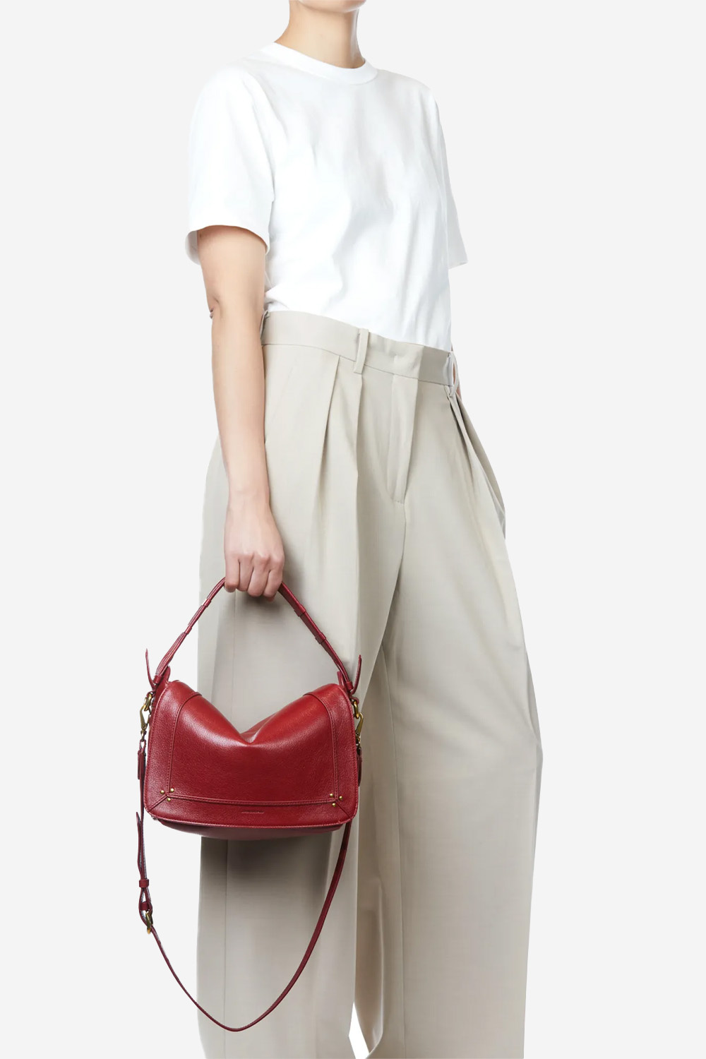 Jerome Dreyfuss Crossbody Rood