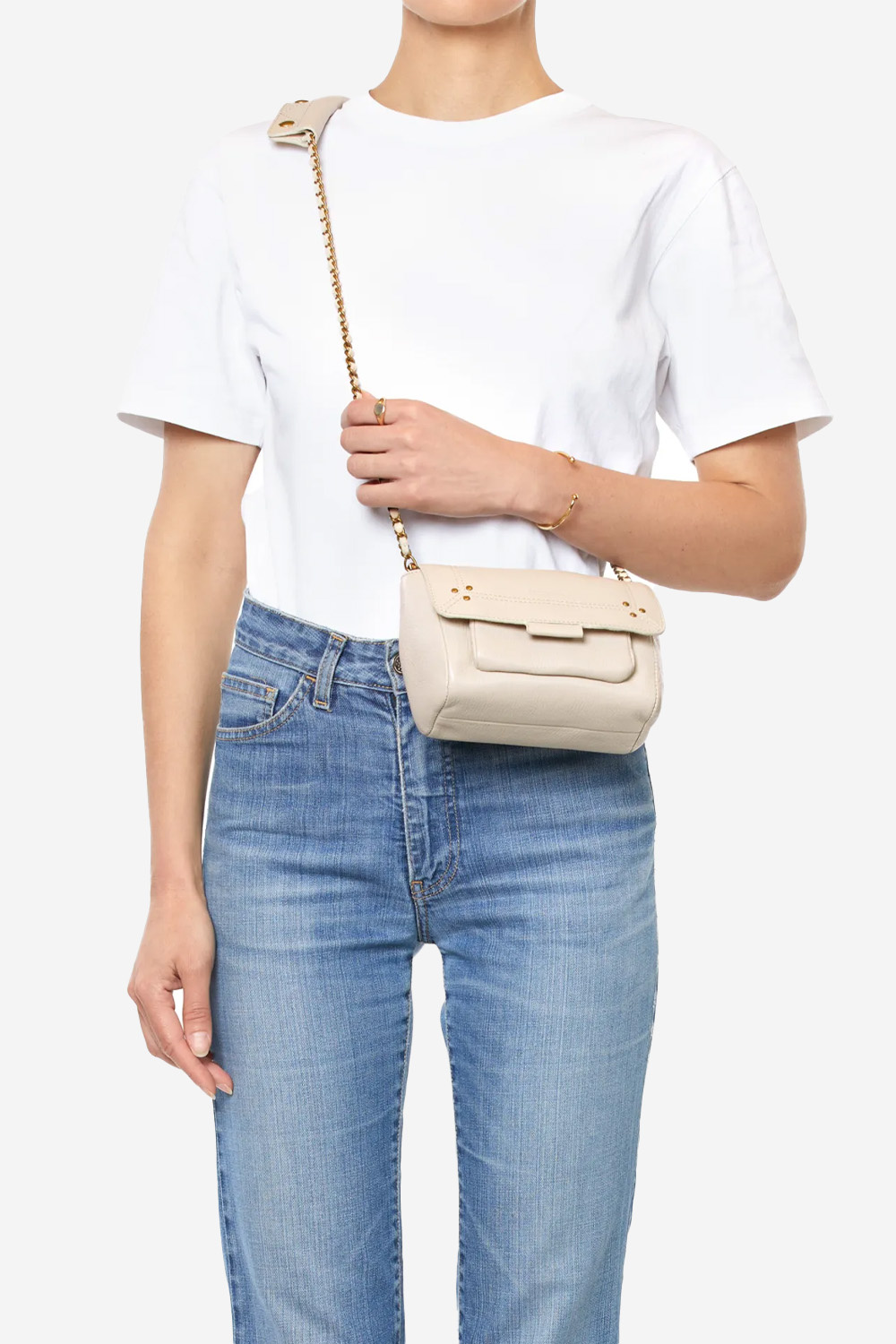 Jerome Dreyfuss Crossbody Beige