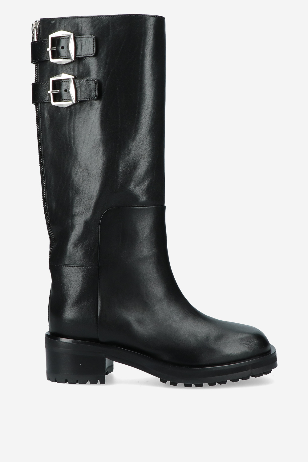 Jimmy choo black boots hotsell