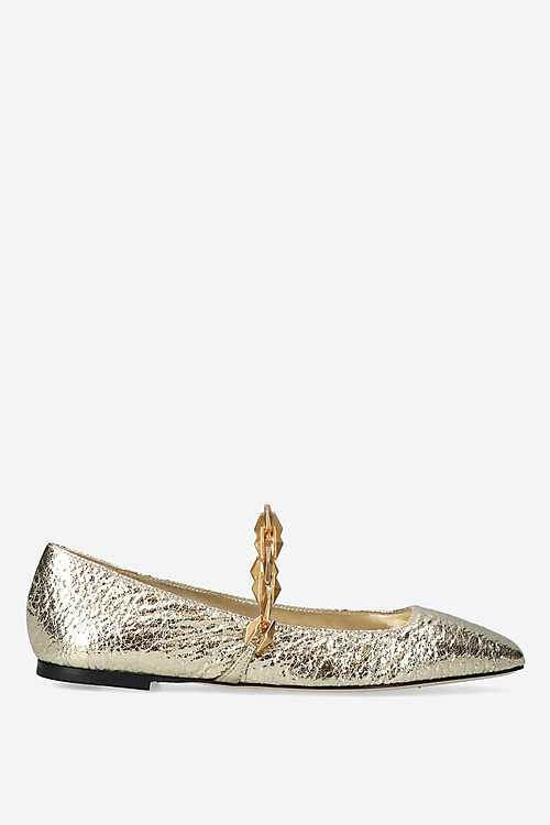 Jimmy Choo Ballerinas Gold