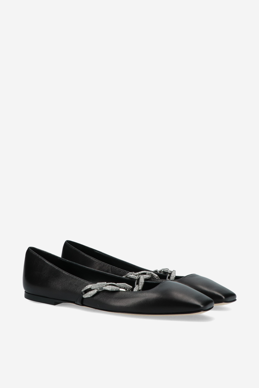 Jimmy Choo Ballerinas Black