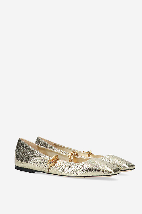 Jimmy Choo Ballerina's Goud