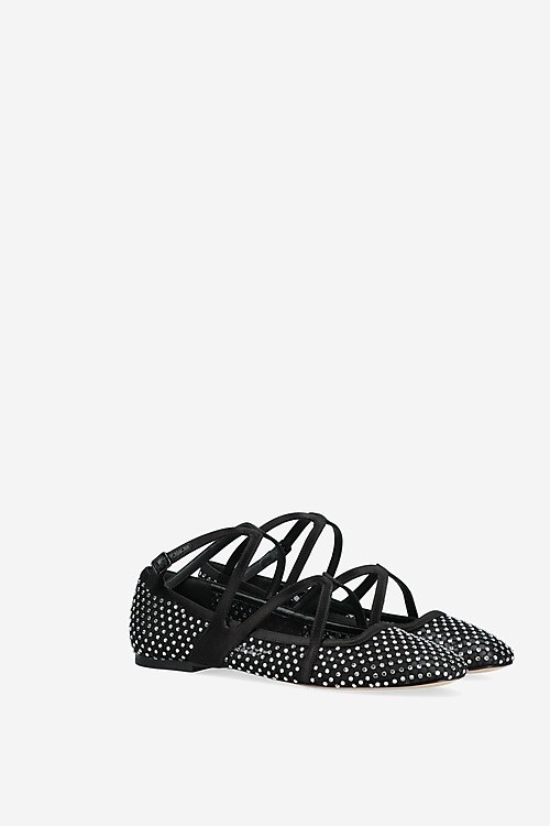 Jimmy Choo Ballerinas Black