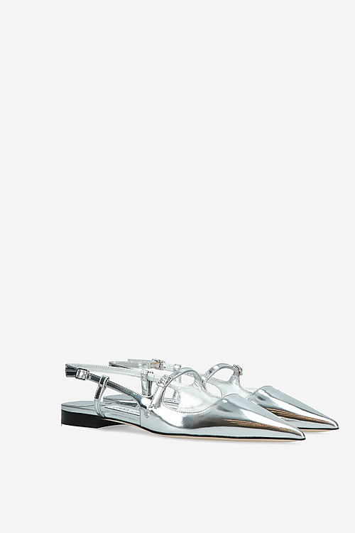 Jimmy Choo Ballerinas Silver