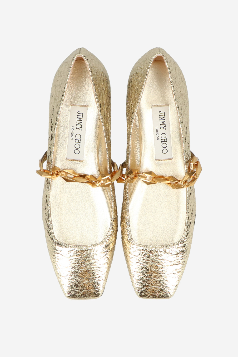 Jimmy Choo Ballerina's Goud