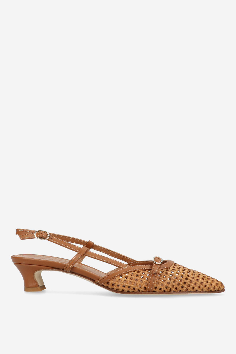 Julia Cerutti Slingbacks Brown