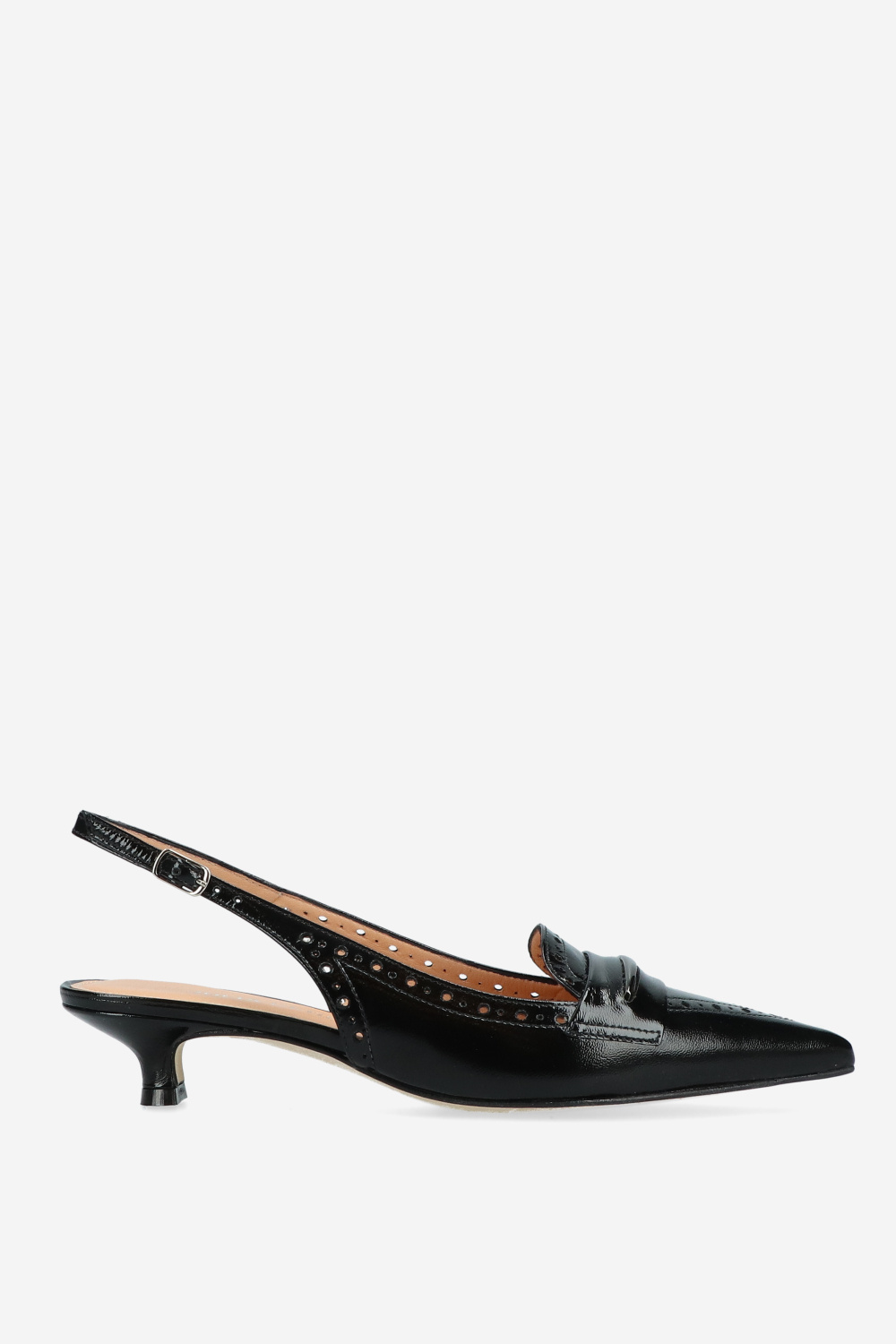 Julia Cerutti Slingbacks Zwart