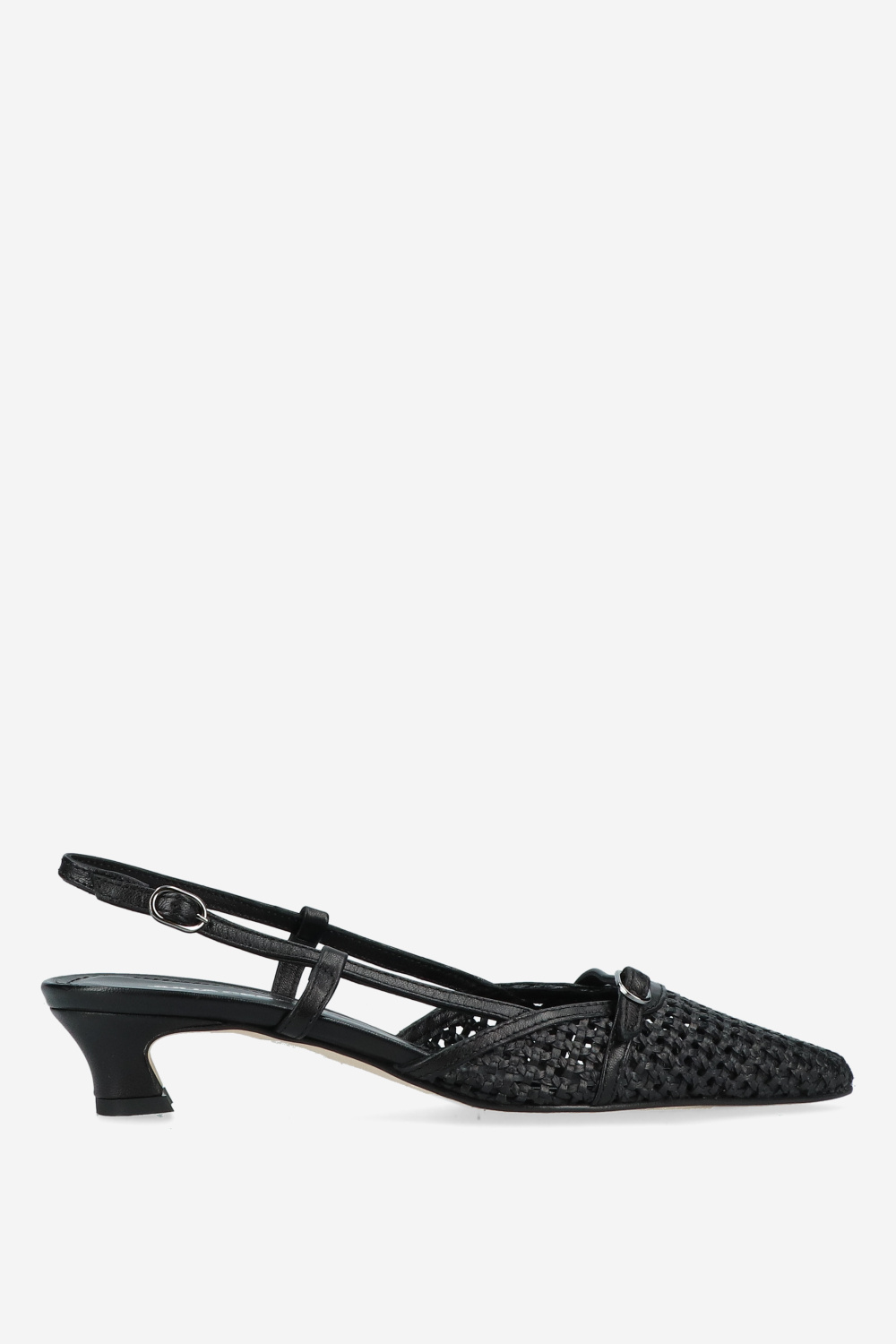 Julia Cerutti Slingbacks Black