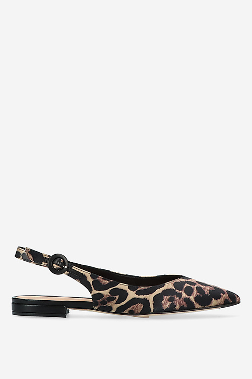 Julia Cerutti Slingbacks Animal print