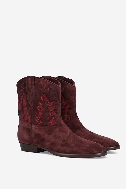 Julia Cerutti Boots Bordeaux