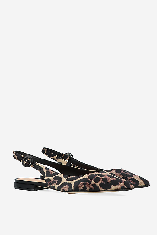 Julia Cerutti Slingbacks Animal print