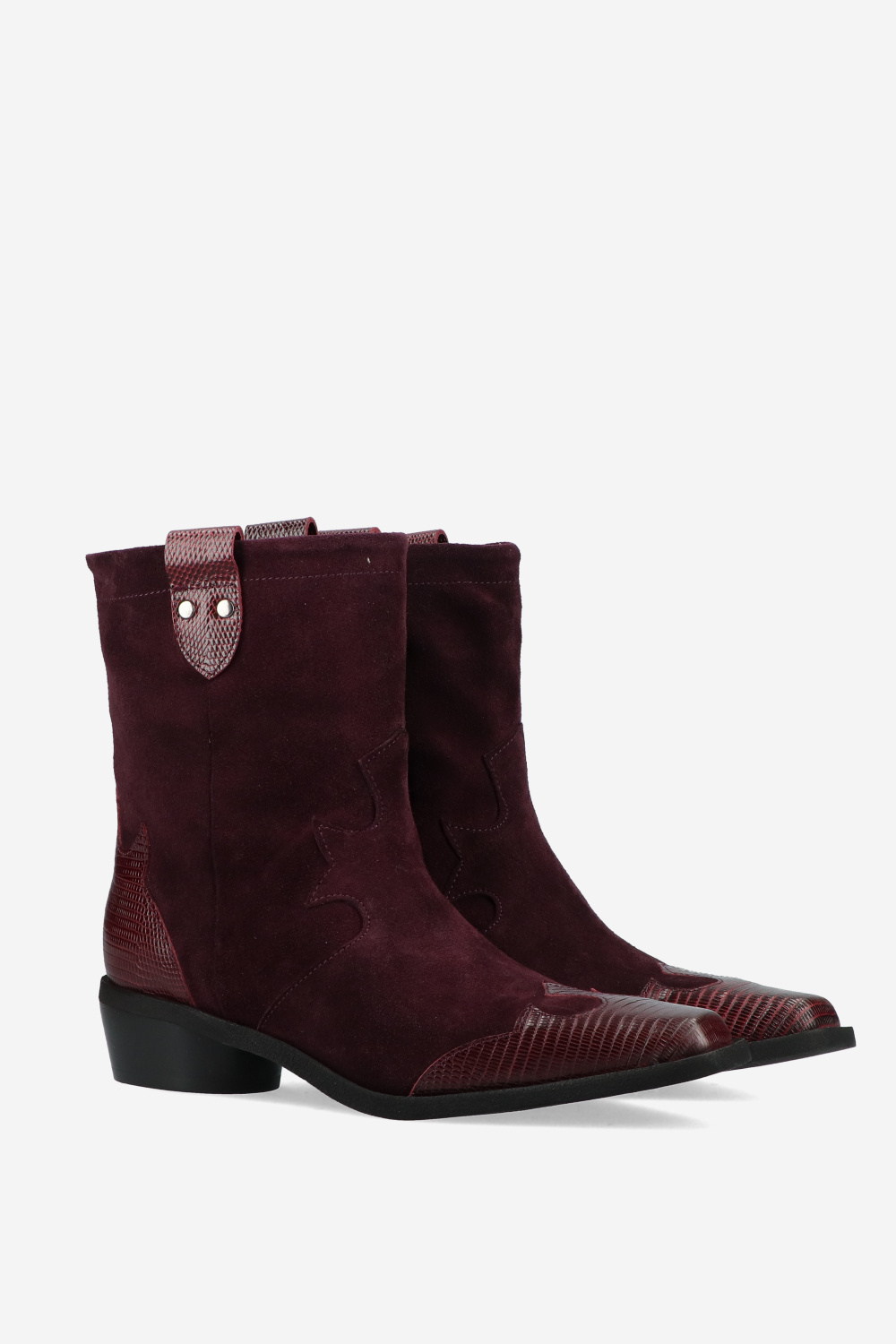 Julia Cerutti Boots Bordeaux