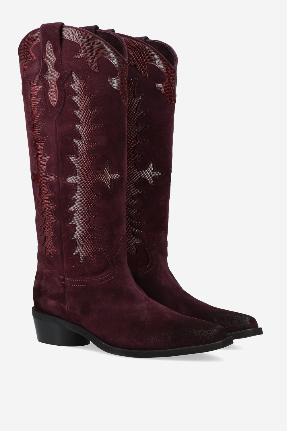 Julia Cerutti Boots Bordeaux