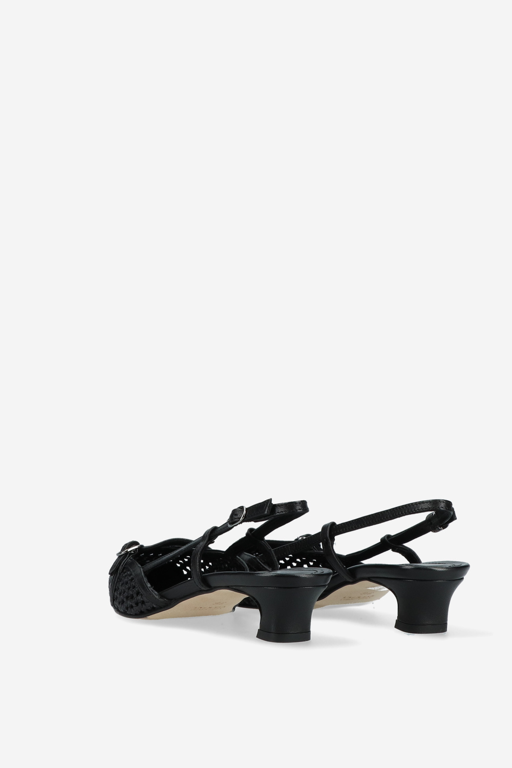 Julia Cerutti Slingbacks Black