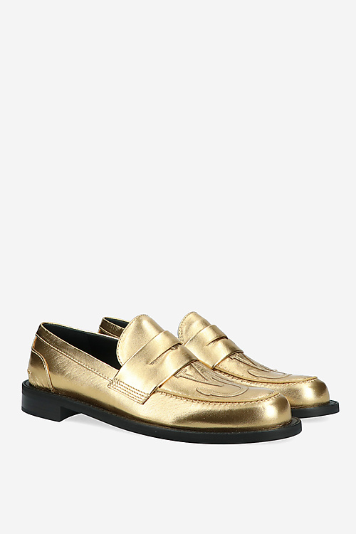 JW Anderson Loafers Gold
