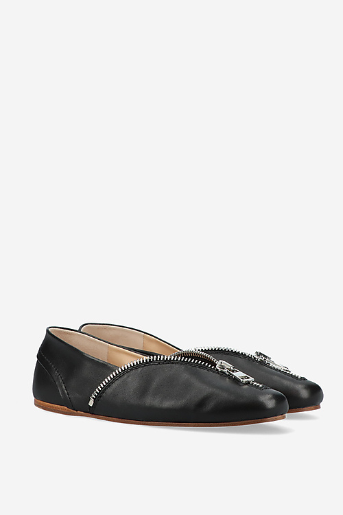 JW Anderson Ballerinas Black