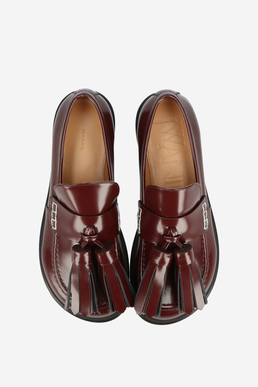 JW Anderson Loafers Bordeaux