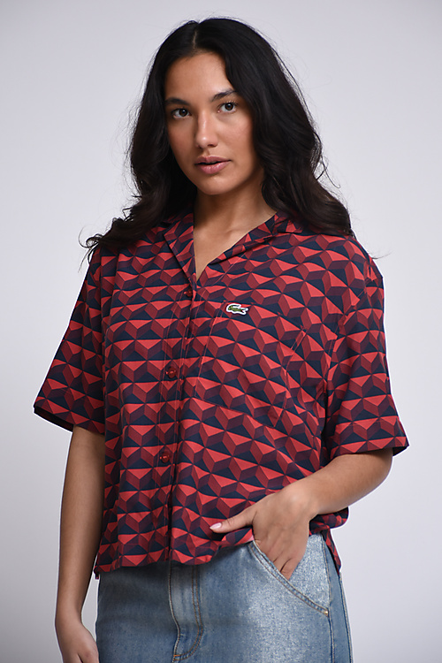 Lacoste Blouses Red