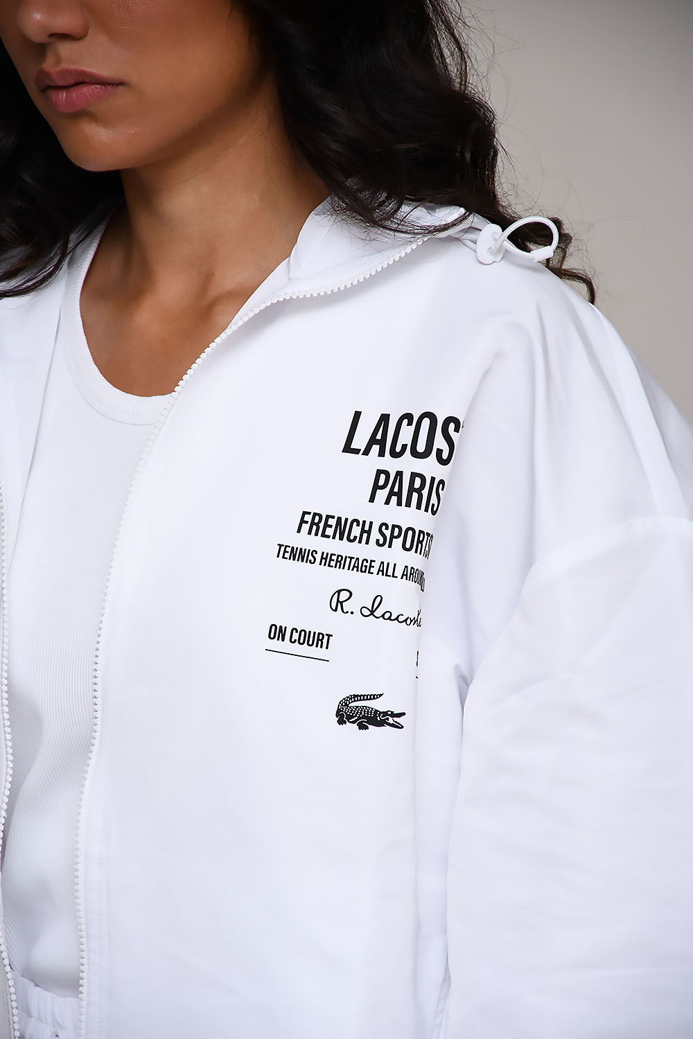 Lacoste Jassen Wit