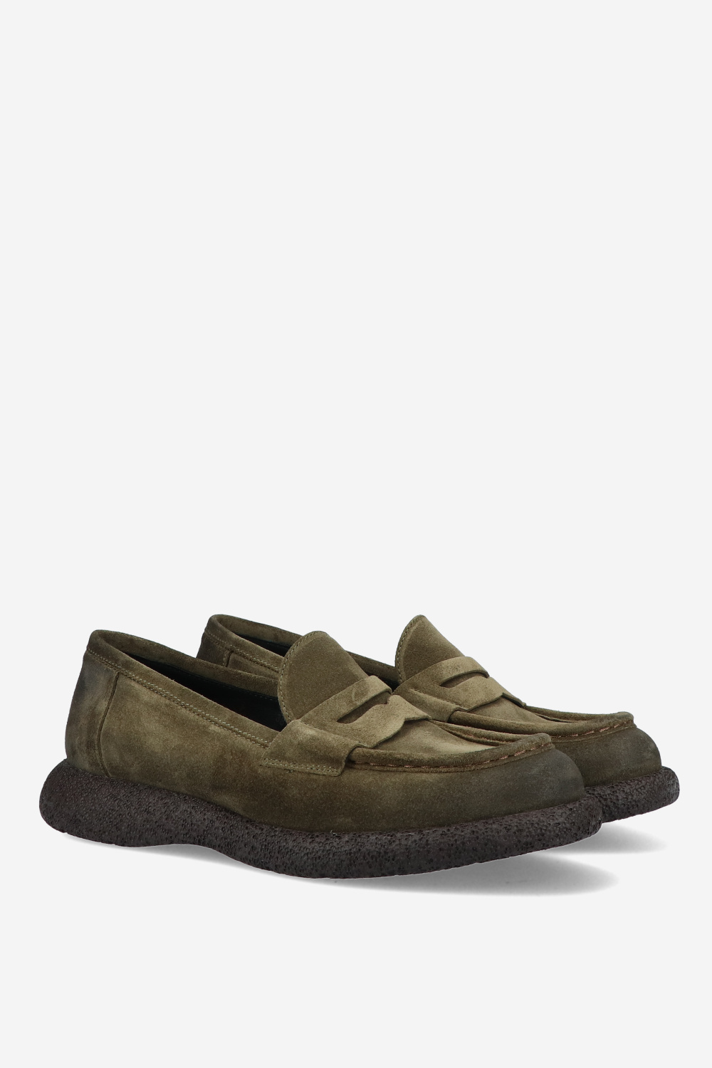 Laura Ricci Loafers Groen